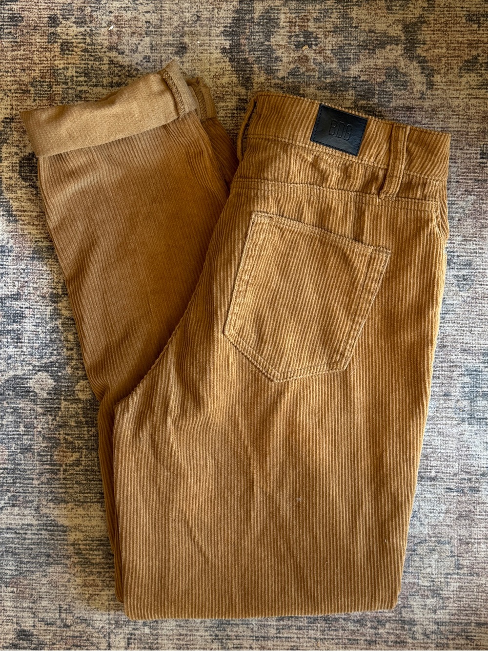 Corduroy Pants in Brown